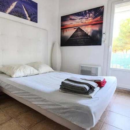 5100 - Cap D'agde Maison Mitoyenne T4 Climatise Avec Parking - Quartier Pinede Διαμέρισμα
