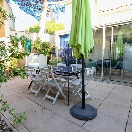 5100 - Cap D'agde Maison Mitoyenne T4 Climatise Avec Parking - Quartier Pinede * Agde